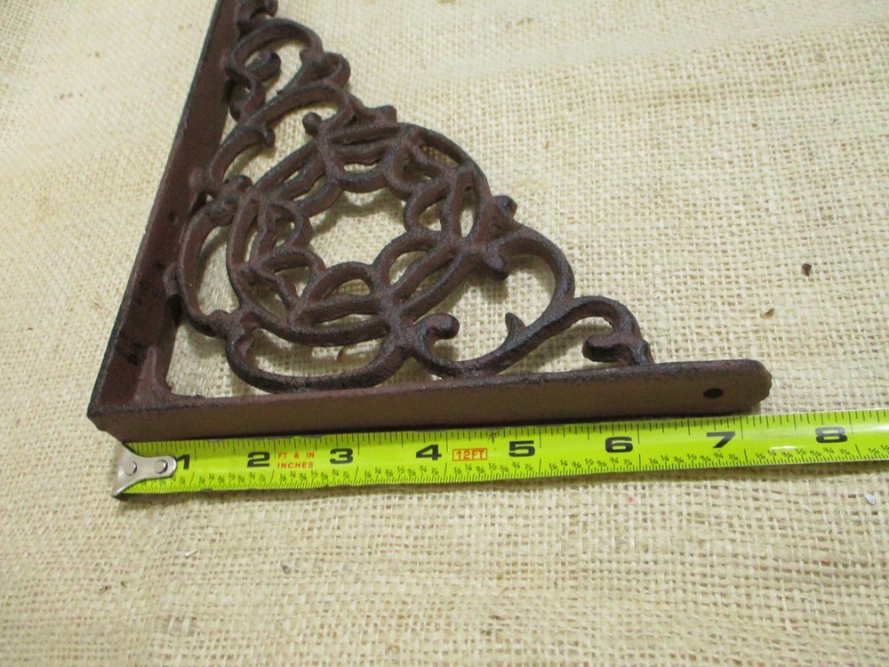 2 Shelf Brackets Spider Shelf Decor Spider Web Shelving Corbels Rustic Braces