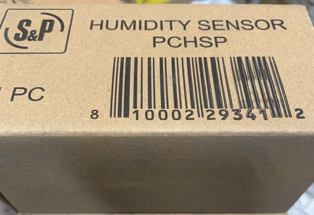 Soler & Palau PCHSP Bath Fan Humidity Sensor