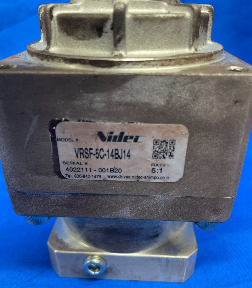 NIDEC ABLE REDUCER VRSF-5C-14BJ14 RATIO 5:1