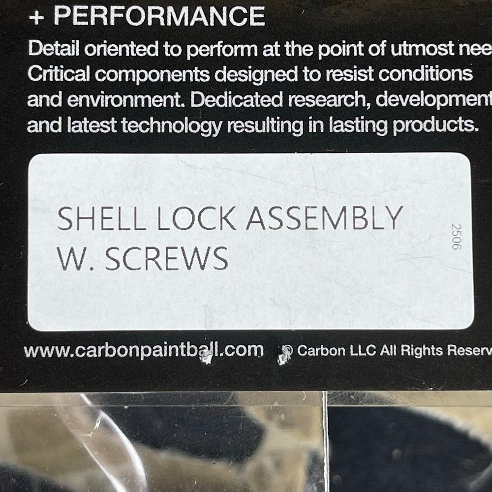 NEW CRBN DRV Shell Lock Assembly w/ Screws