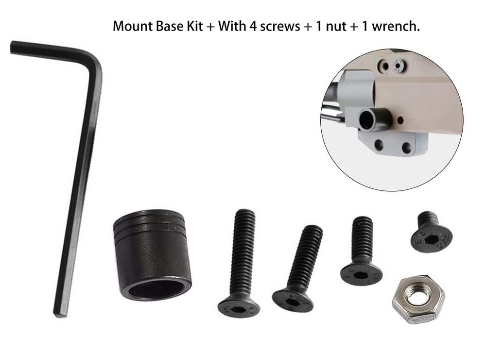 LUAATT Quick Detach Swivels Stud Base Adapter Kit
