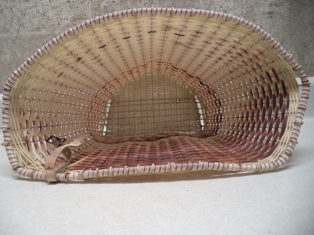 Sears Spyder 500 Front Handlebar Basket Woven Plastic Original