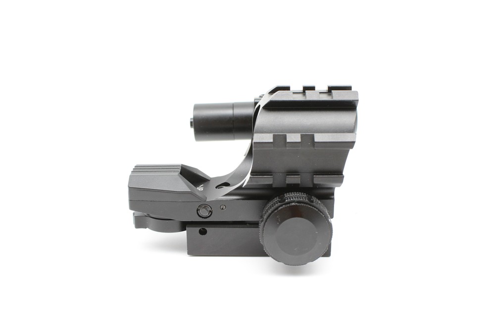 Holographic Red / Green 4 Reticles Reflex Dot Scope + Laser Scope Combo