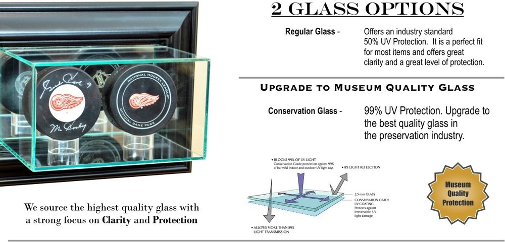 Wall Mounted Baseball Cap Display Case UV Protected Hat Display Showcase