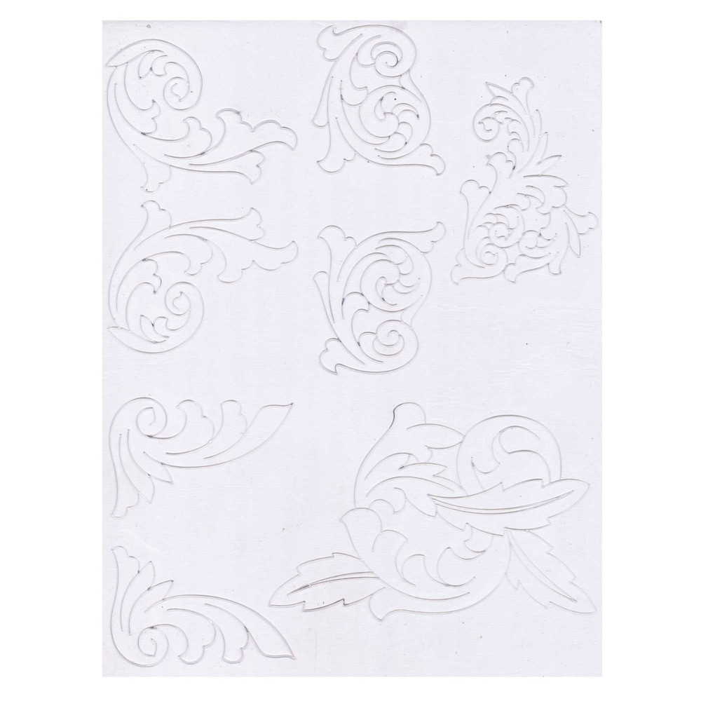 Corner Designs #2 Easy Trace Reusable Leather Tooling Pattern MakerAid® 78904-18