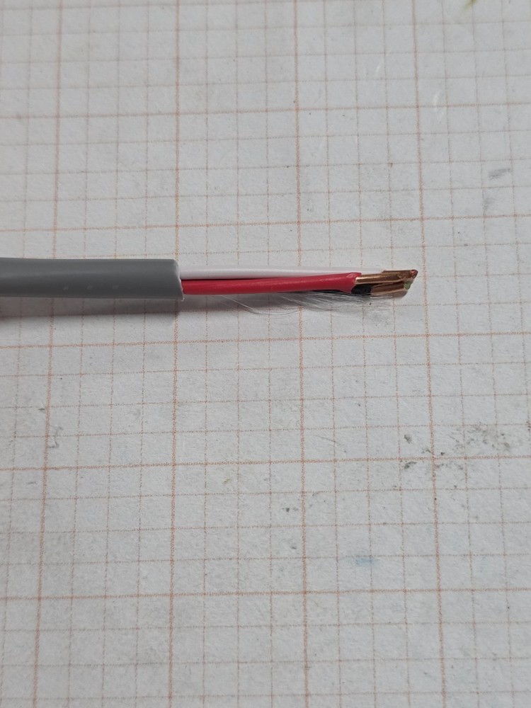 Belden 5321UE 18/3C Solid Communication/Security Cable Riser CMR Gray /100ft