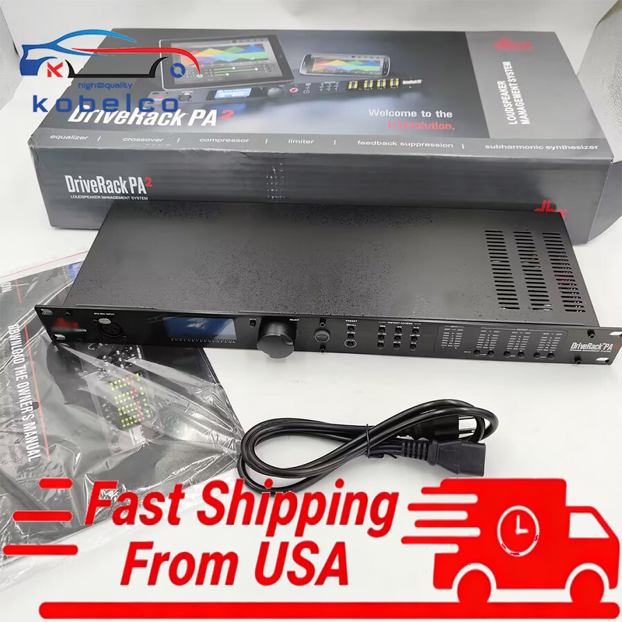DriveRack PA2 Complete Loudspeaker Management System PA2