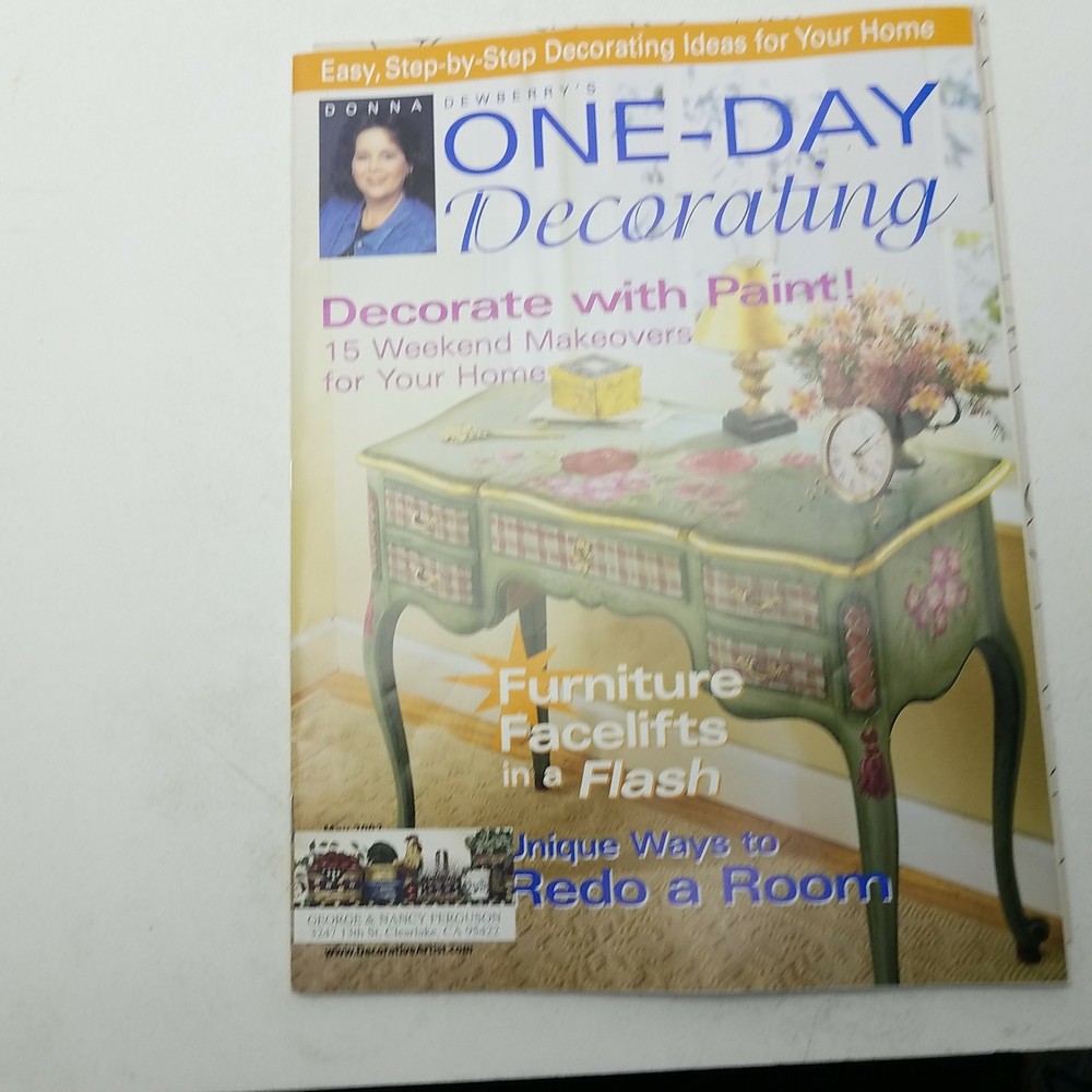 One Stroke - One Day Decorating By Donna Dewberry