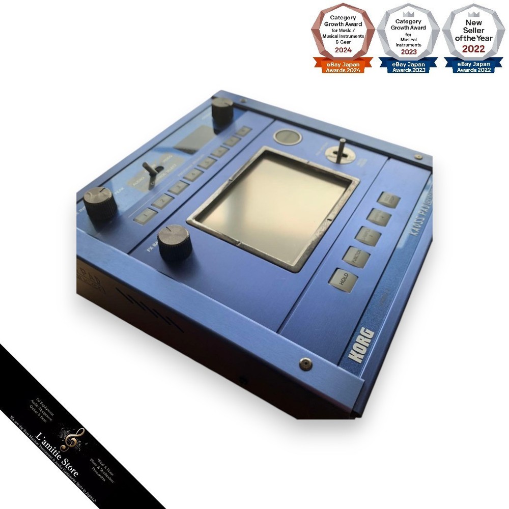 Korg Kaoss Pad Entrancer KPE1 Audio Video Processor Multi Effects Blue Sampler