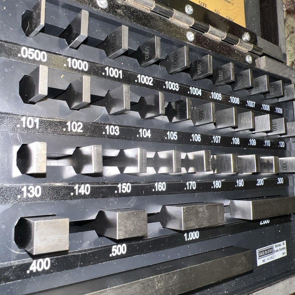 Gauge Block Set 37 Pcs, New