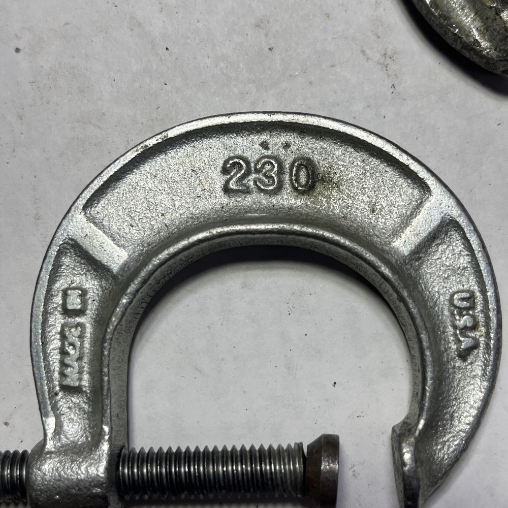 6 Pony C Clamps Used