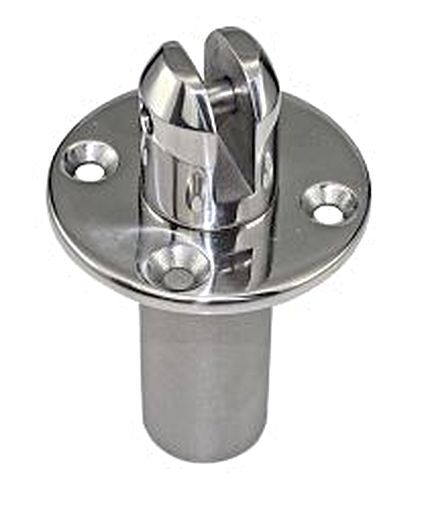 Removable Deck Fitting Stainless Steel Heavy Duty Socket Only