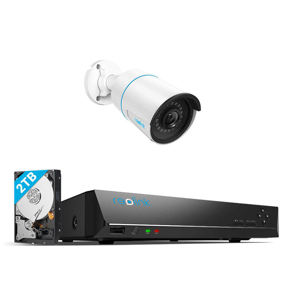 Reolink 5MP POE Security Camera System 8CH NVR Smart Detection Night Vision
