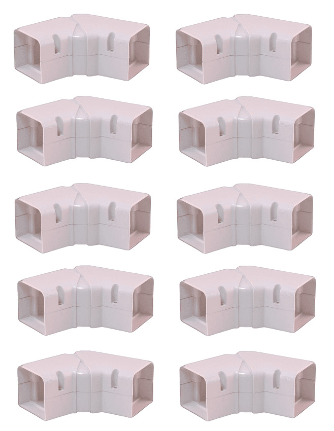 10-PACK Diversitech 230-AFB4 4 in. Speedichannel Adjustable Flat Bend