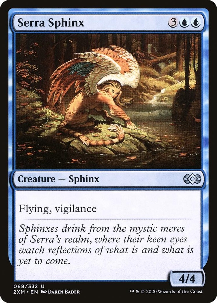 Serra Sphinx Double Masters 68 MTG LP