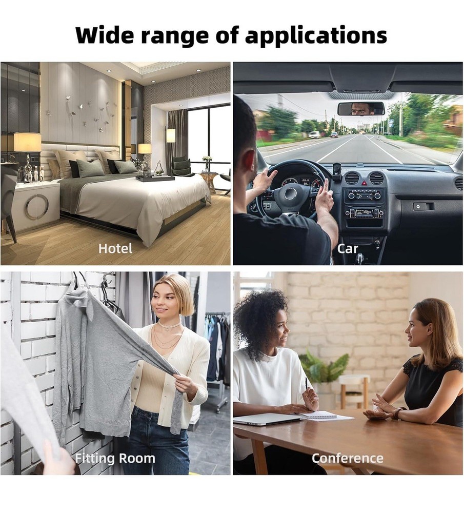 T01 Hidden Camera Detector - GPS, Rf, Microphone Detector - Smart Anti-bugging