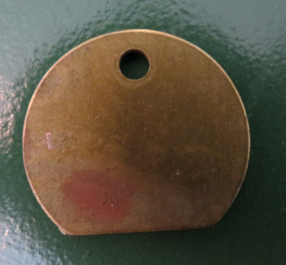 HATFIELD Colliery Pit Check Tally - marked HATFIELD 2159