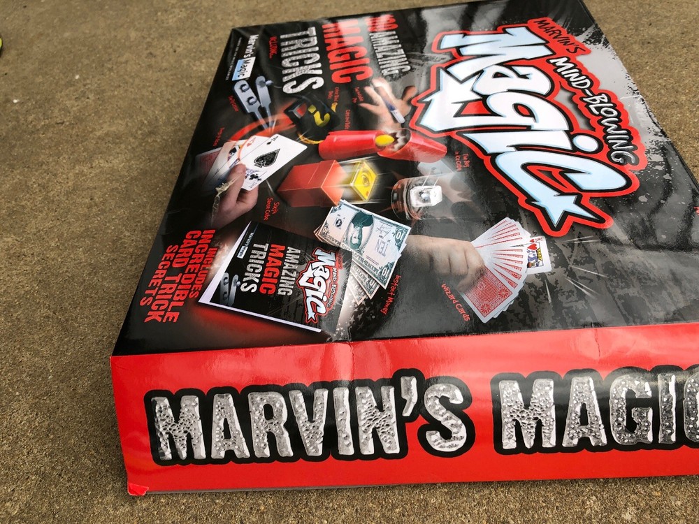 Marvin's Magic 100 Amazing Mind Blowing Magic Tricks New