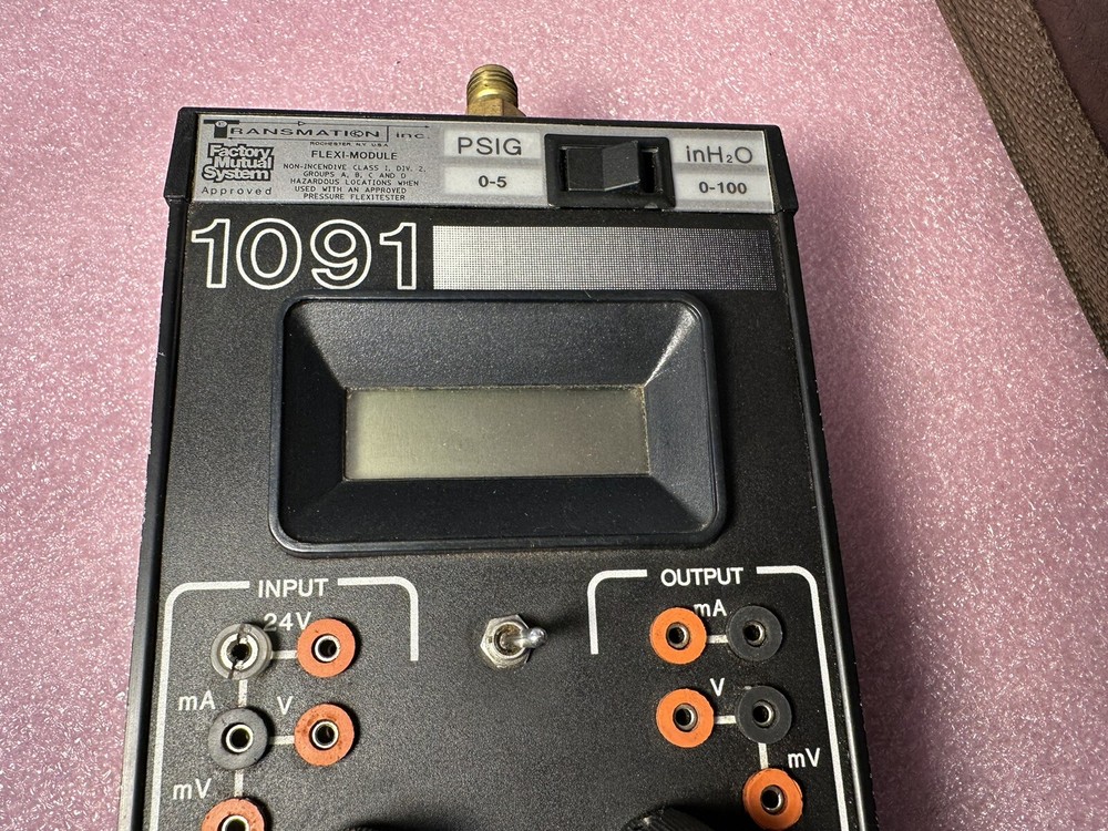 TRANSMATION 1091-01 PRESSURE FLEXITESTER PD1121