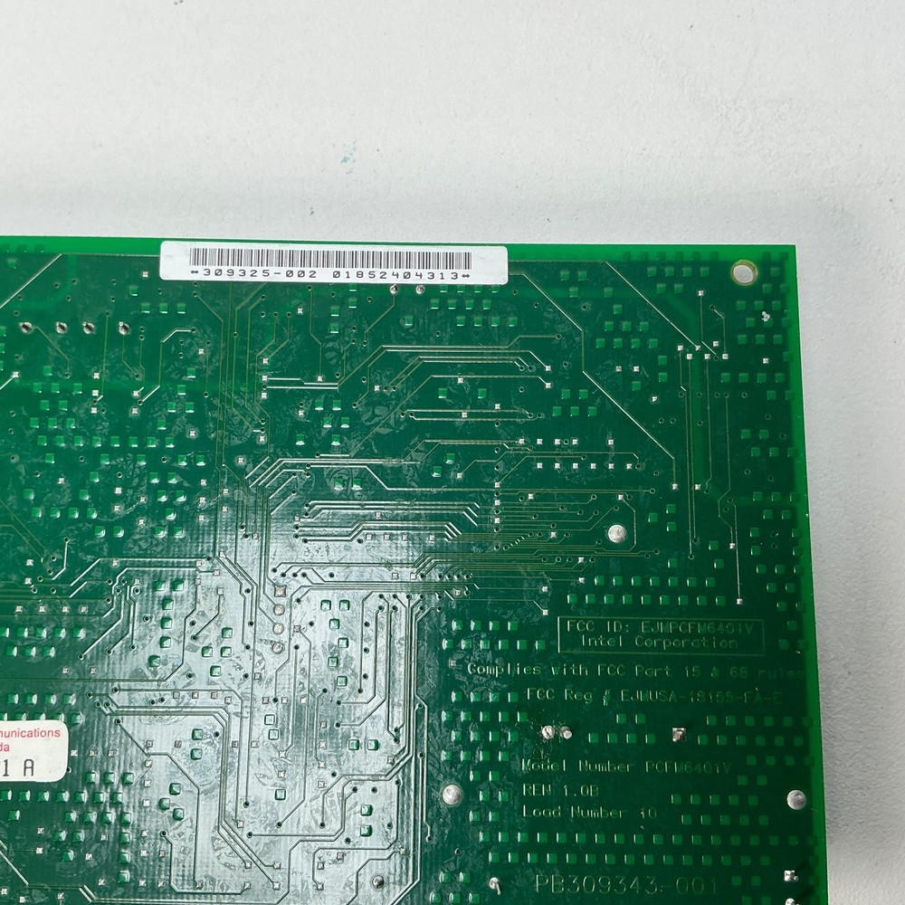 Intel 309343-001 Vintage Computer Card