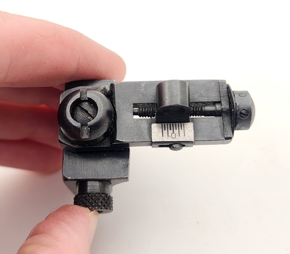 Vintage Lyman Model 48M Receiver Sight for Mausers StaySet Knobs