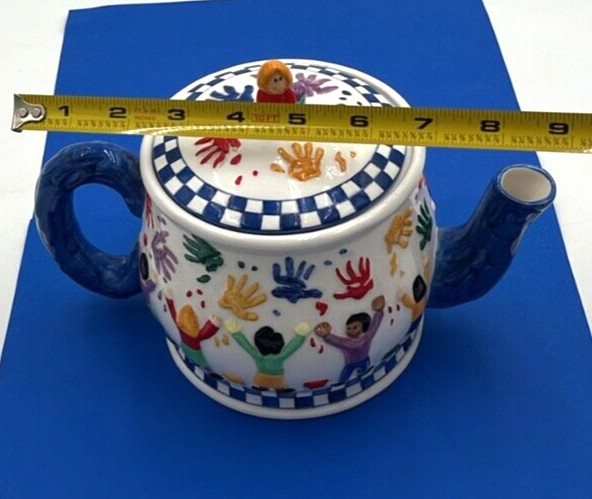 Save The Children Teapot Hand Painted - Centrum