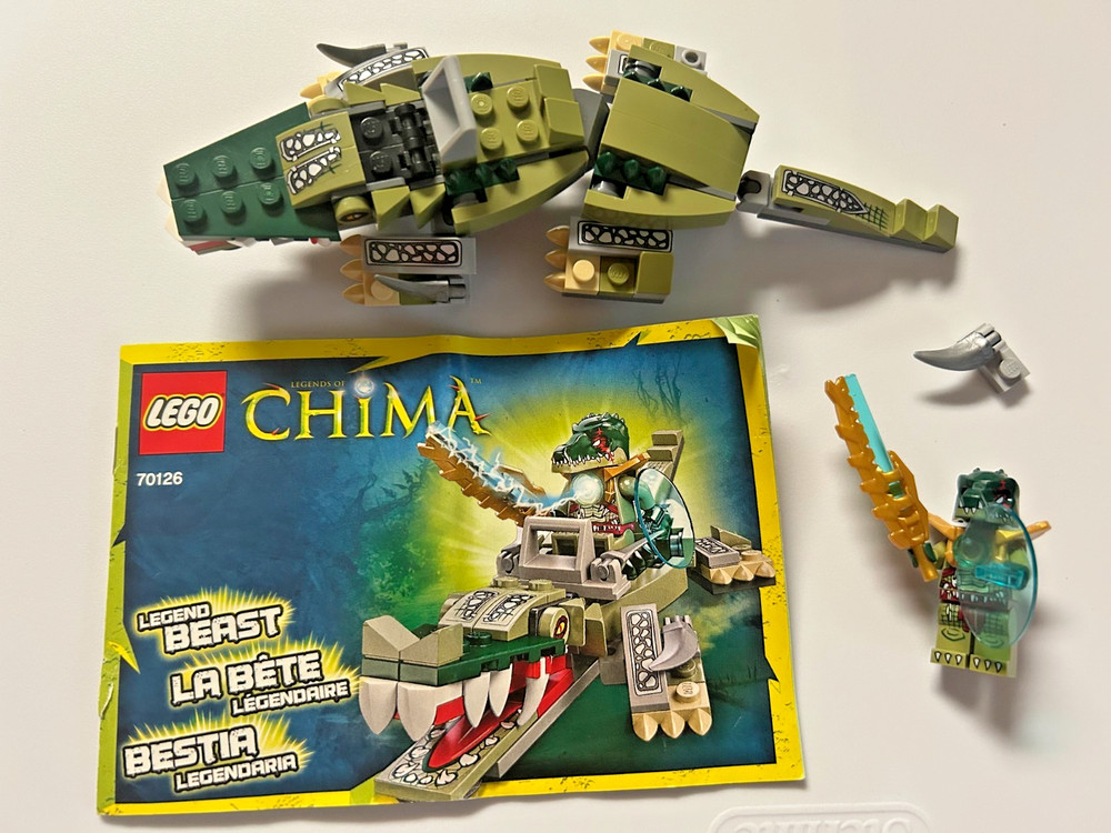 Lego Chima Crocodile Beast Incomplete