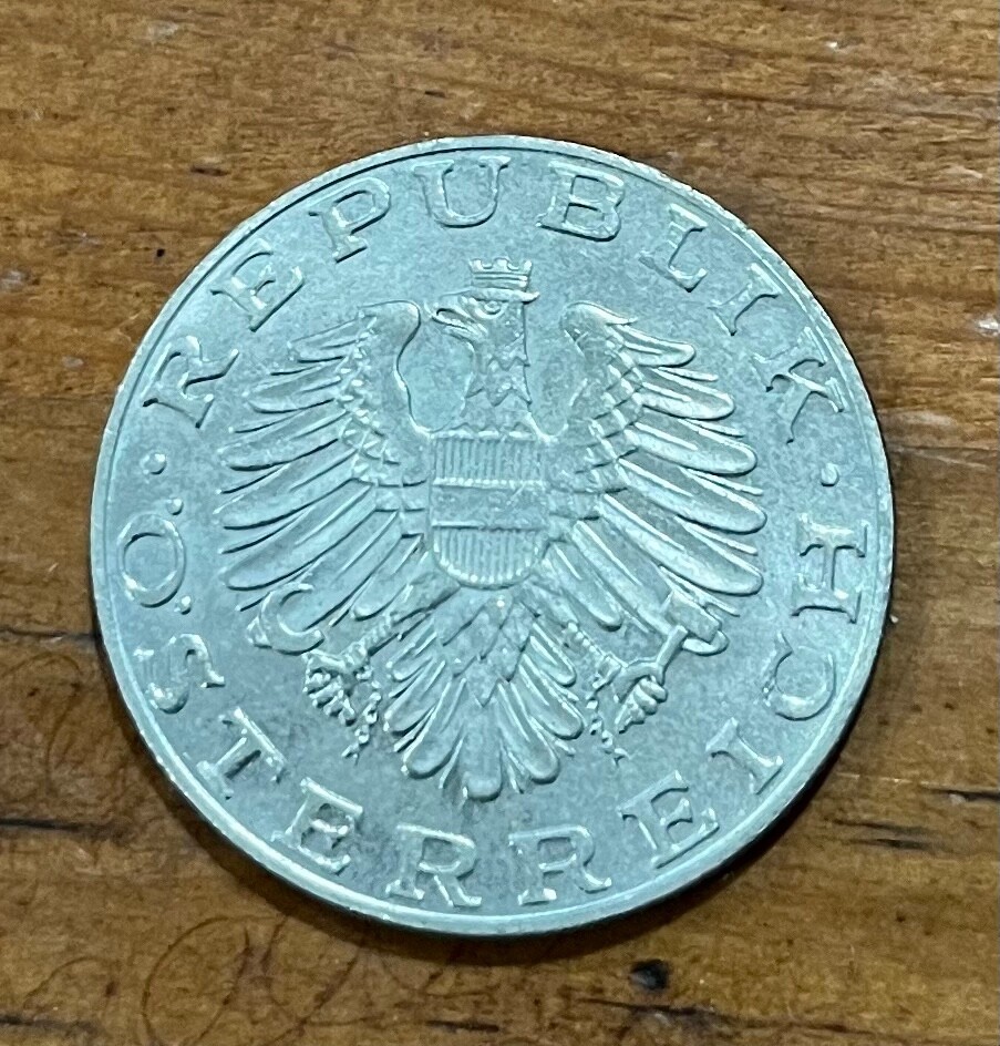 1991 Austria 10 Schilling Coin