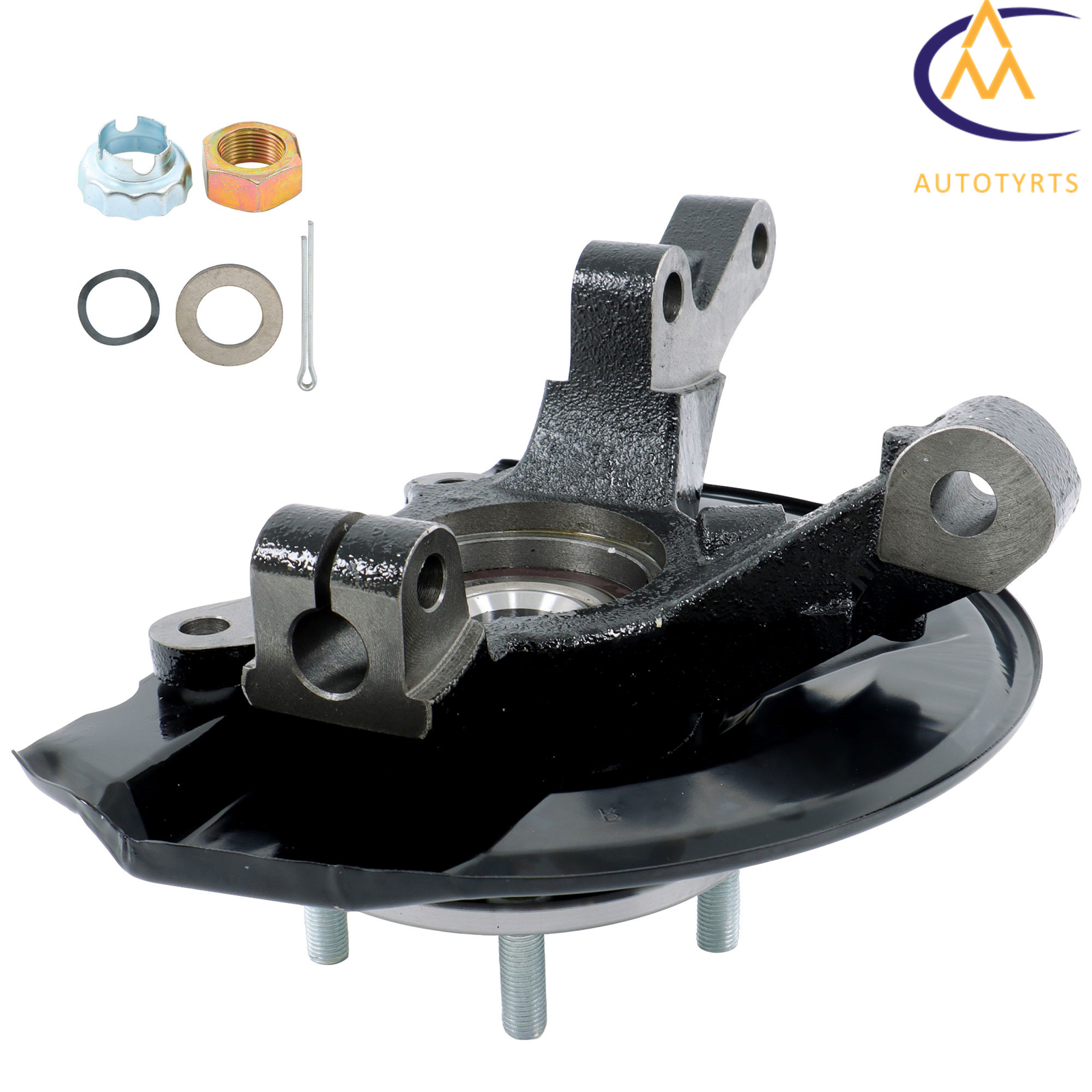 For Mitsubishi Outlander 2007-2018 Steering Knuckle & Wheel Hub Bearing Assembly