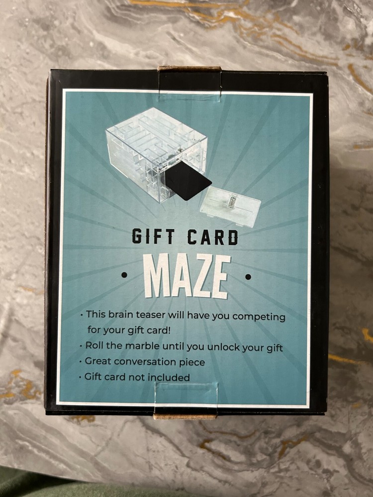 Gift Card Maze