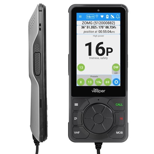 VESPER CORTEX H1 TETHERED HANDSET 010-02816-00