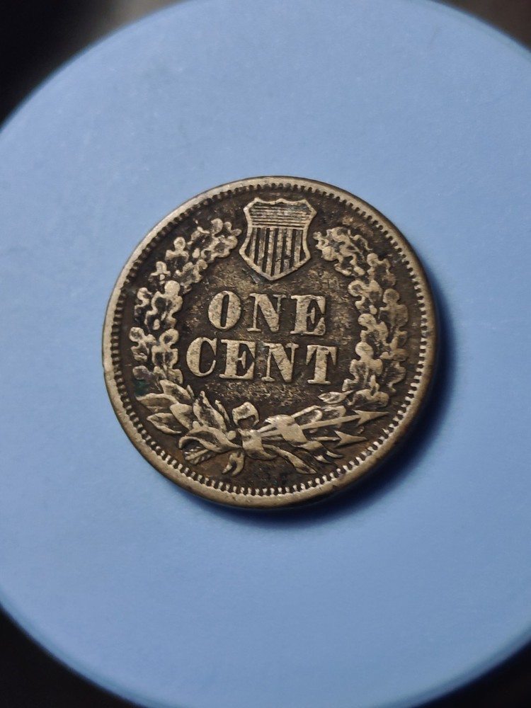 1862 Indian Head Cent #1608