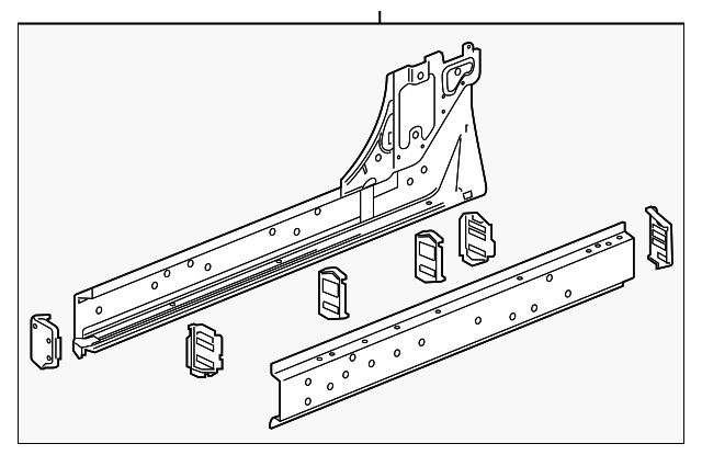 Genuine GM Inner Rocker Assembly 84972415