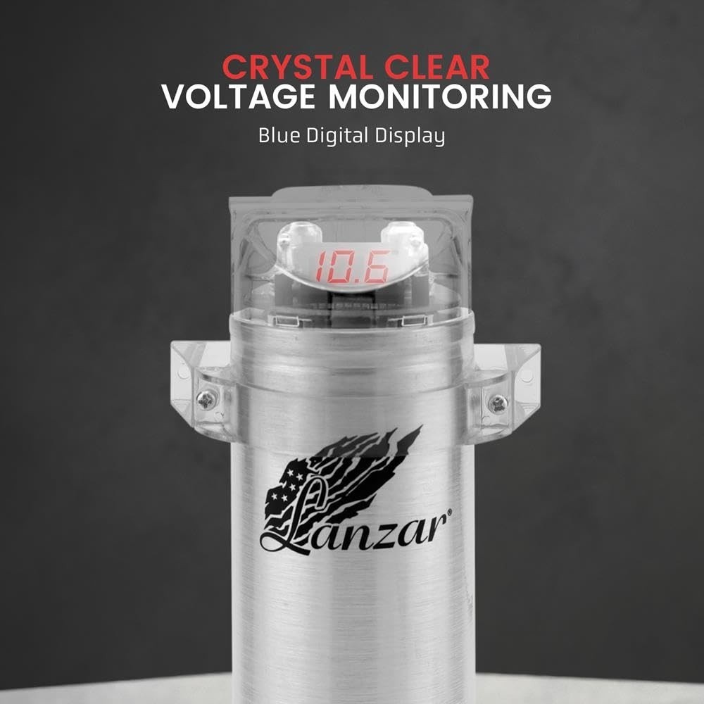 2.2 Farad Digital Power Capacitor, High-Performance Car Audio Accessory with ...