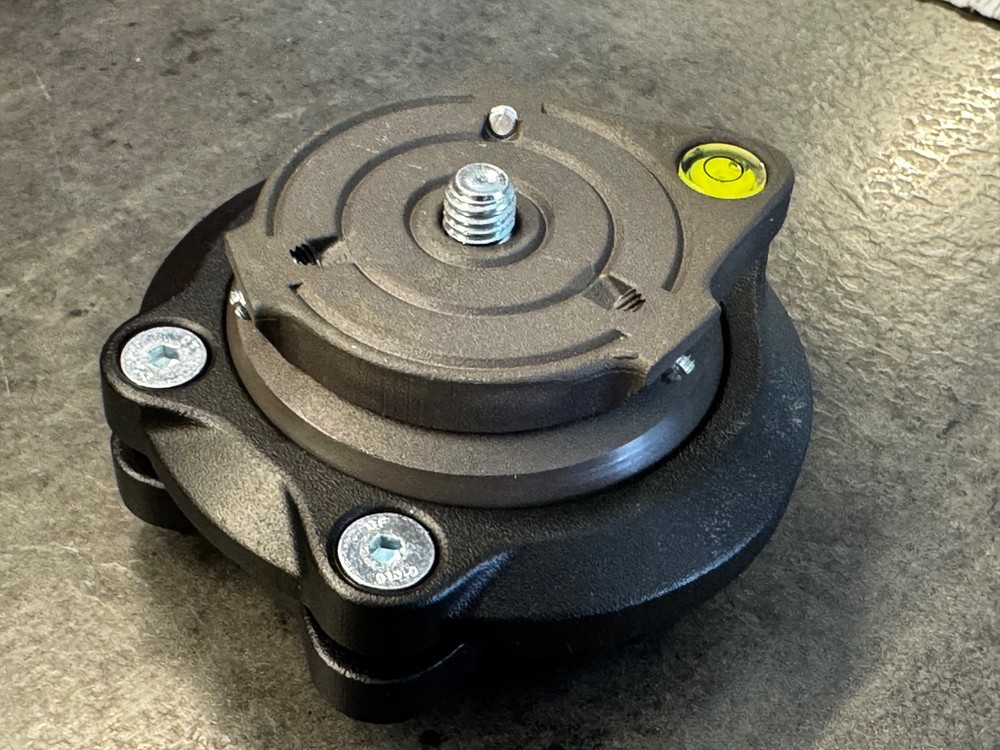Bogen Manfrotto 438 Compact Leveling Head Ball Camera Leveler 3/8" Mount