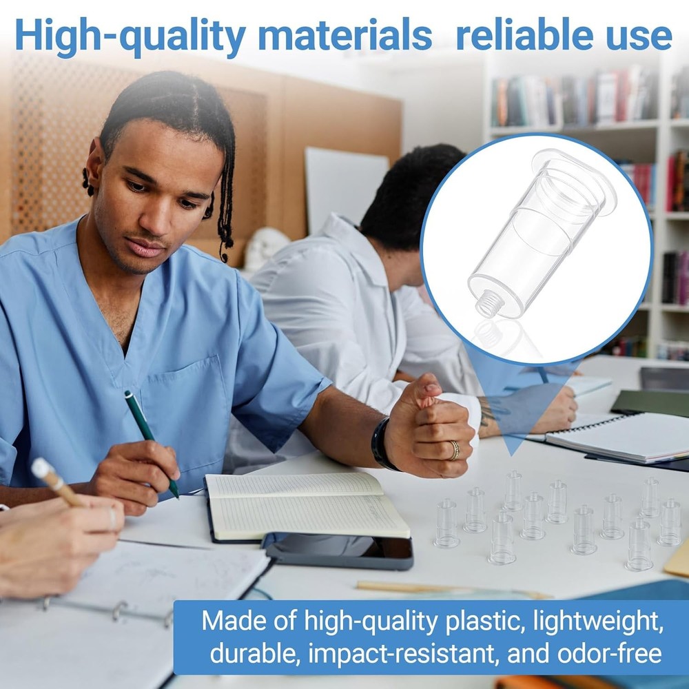 Replace Transparent Connector Multi Sample For Needle Accessories Fit 50/100PCS