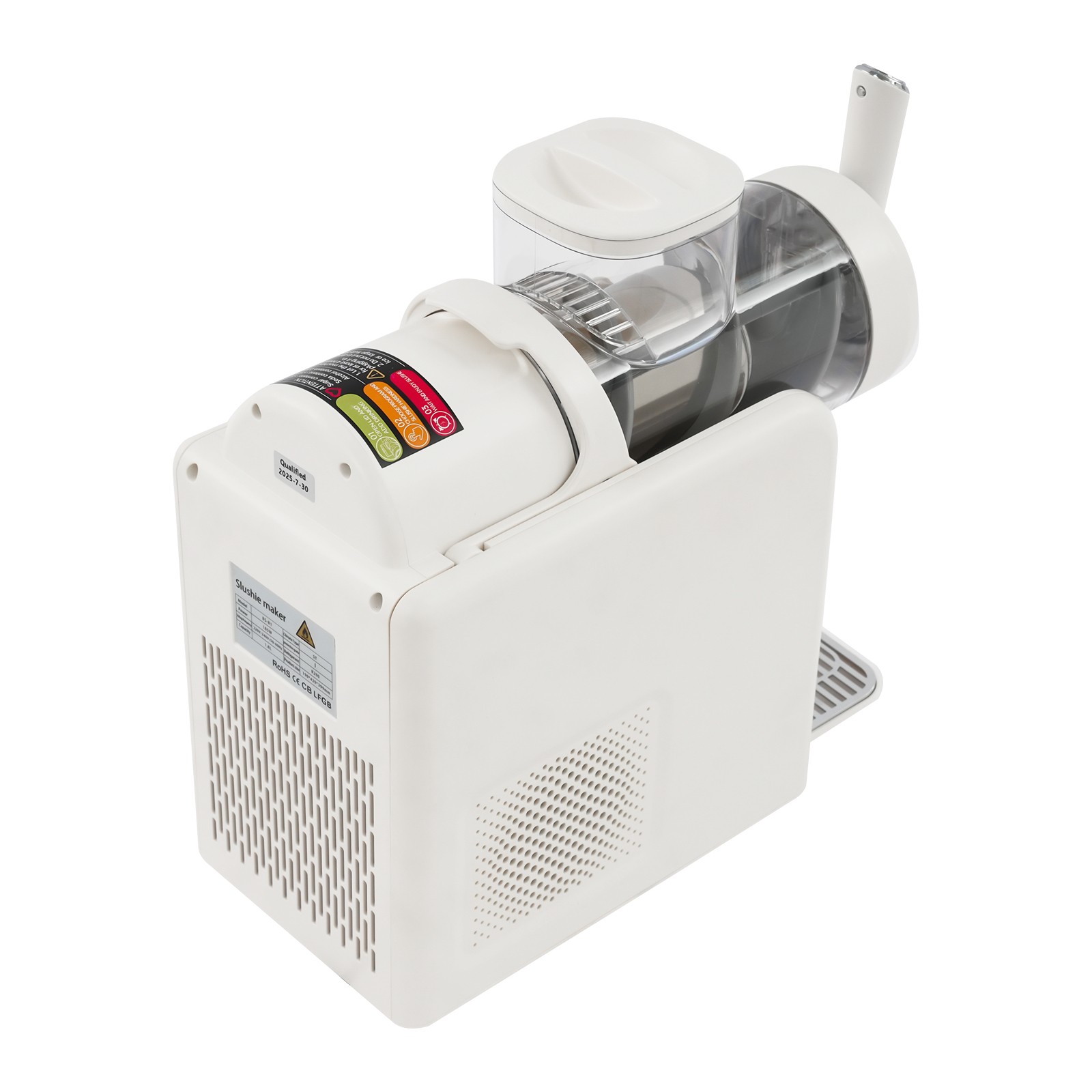 1.8L/0.48 Gallon Shaved Ice Machine Electric Frozen Drink Machine Tabletop 185W