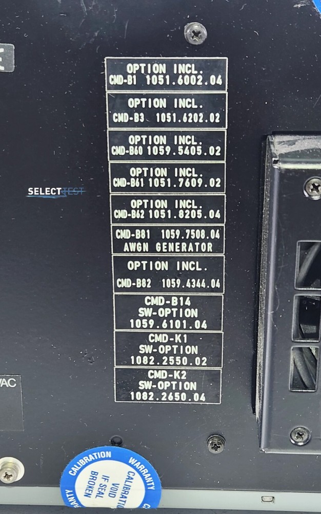 ROHDE & SCHWARZ CMD80 DIGITAL RADIOCOMMUNICATION TEST SET **LOOK** (REF.: 028L)