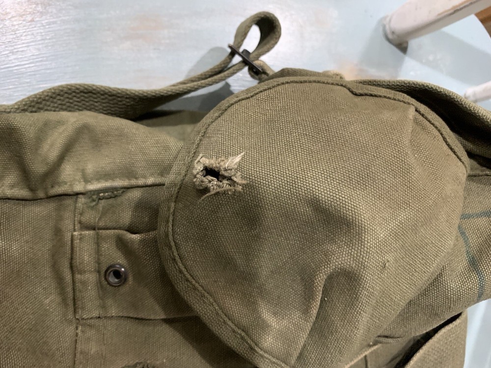 ORIGINAL POST WWII US ARMY INFANTRY M1945 UPPER COMBAT FIELD PACK-OD#7, 1952