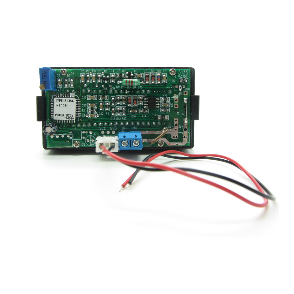 AC 10A Red LED Digital Display AMP Ammeter Panel Digit Current Meter 0-10A AC