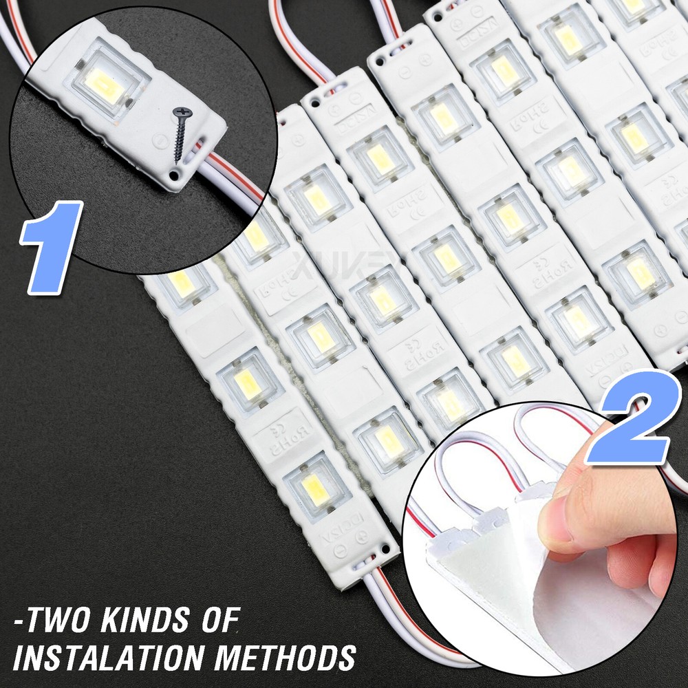 60 LED Interior Lights12V LED Interior Light Cargo Module Enclosed Trailer Van