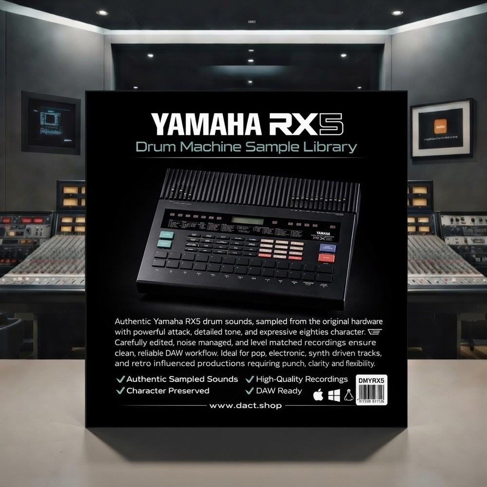 Yamaha RX5 Drum Machine Sample Library