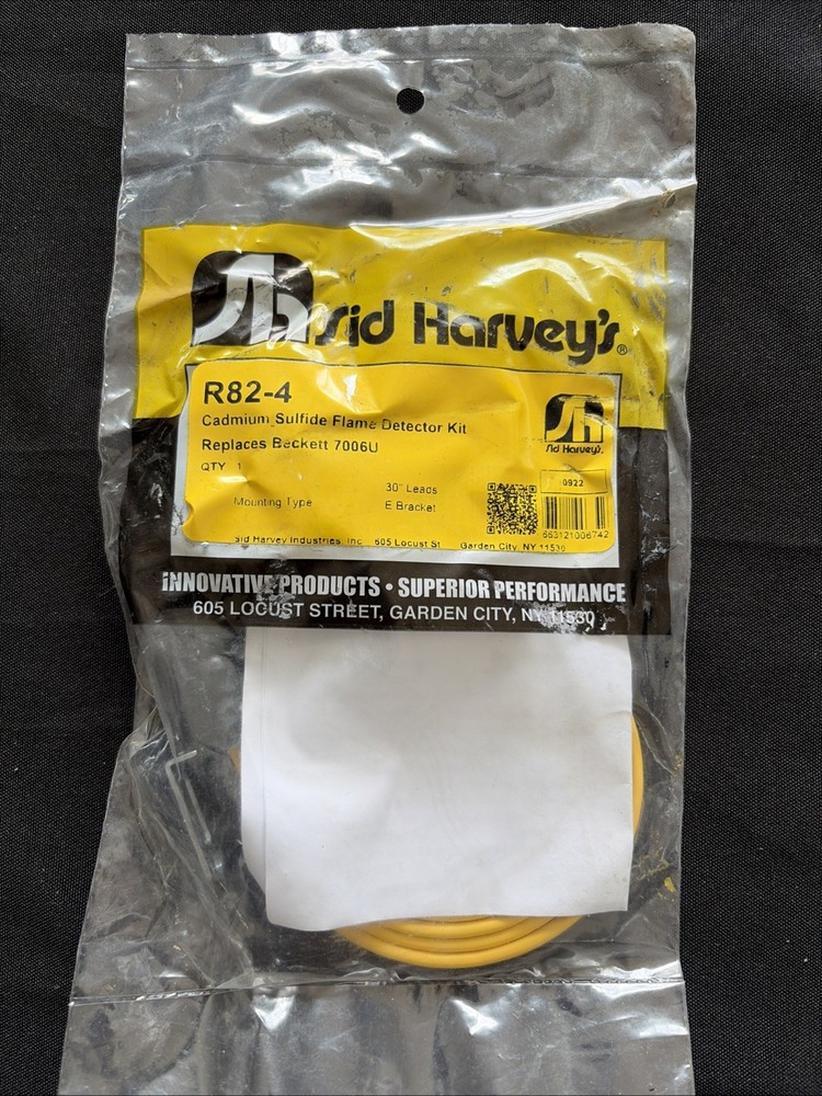 Sid Harvey R82-4 Cadmium Sulfide Flame Detector Kit