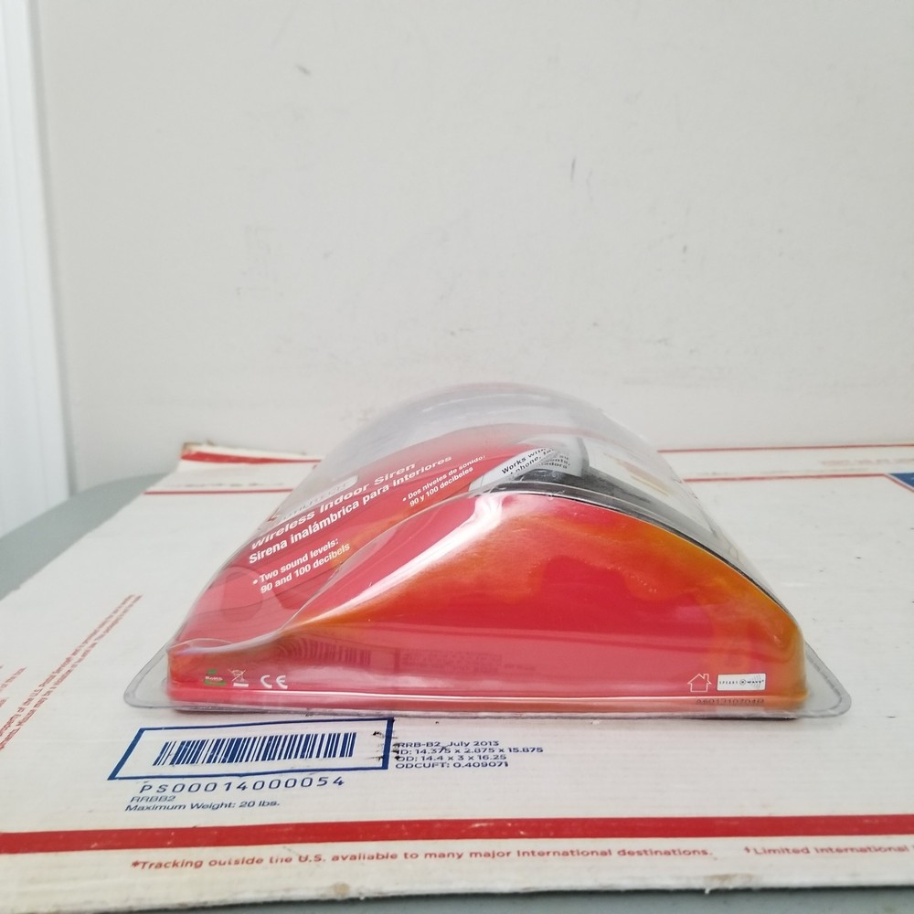 Utilitech Wireless Indoor Siren Z-wave Model TSE07-1 Iris Security System