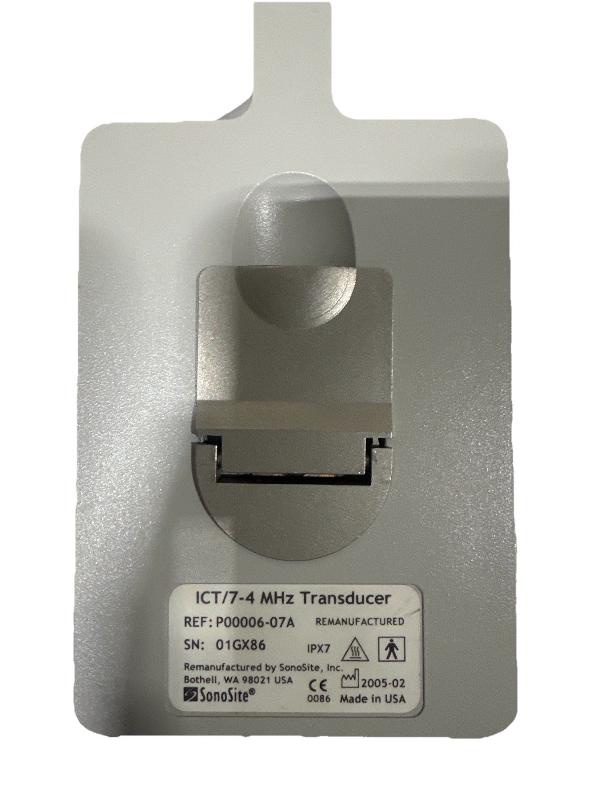 SonoSite ICT/7-4 MHz Transducer Probe REF P00006-07A Ultrasound