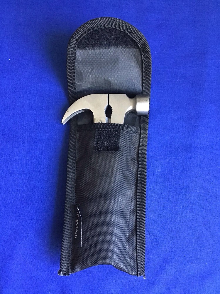 BELL + HOWELL MULTI TOOL CAMPING BACKPACKING WITH STORAGE POUCH