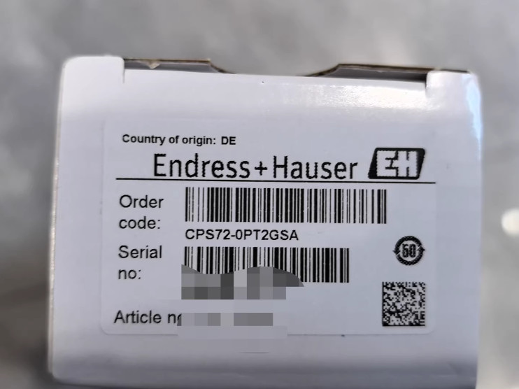 1pcs E+H CPS72-0PT2GSA Electrode