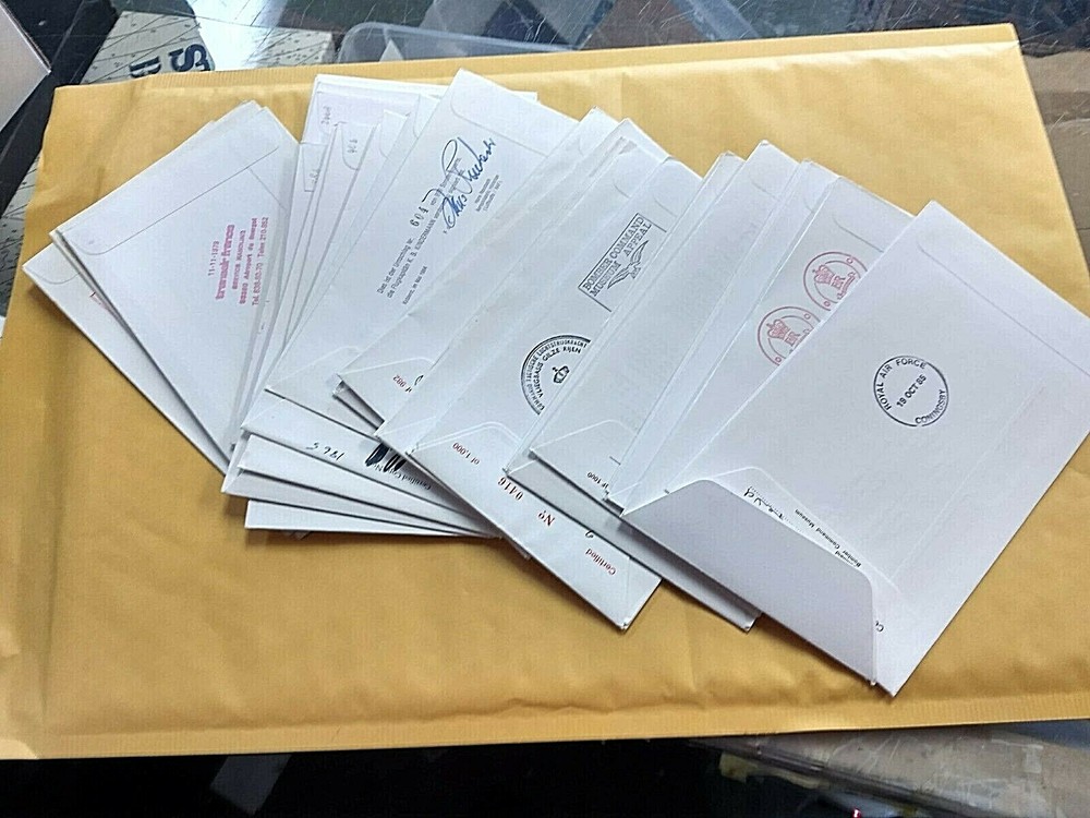 KAPPYS BRITISH FLIGHT AVIATION ANNIVERSARY COVERS 36 DIFF ALL SIGNED CS1186