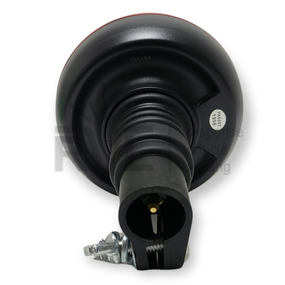 Flashing Amber LED Beacon Flexible DIN Pole Mount Tractor Digger Warning Light