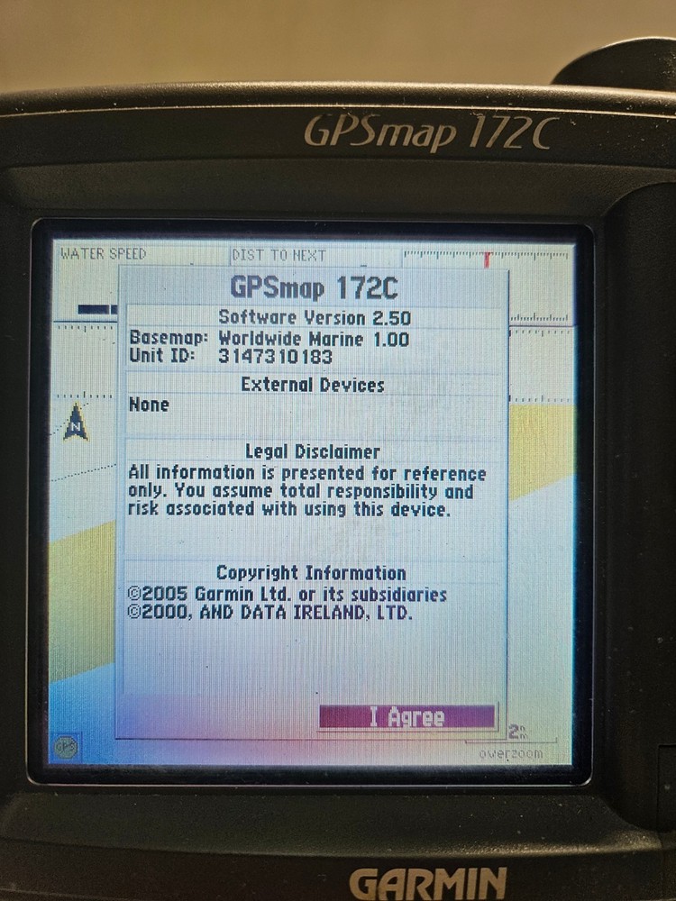 Garmin GPSMAP 172C GPS/ Chartplotter w/ Sun Cover